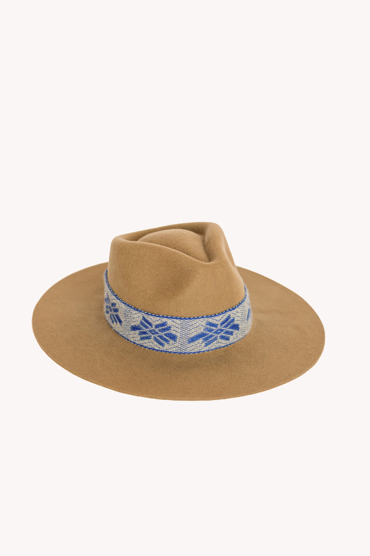 beige western style boho hat