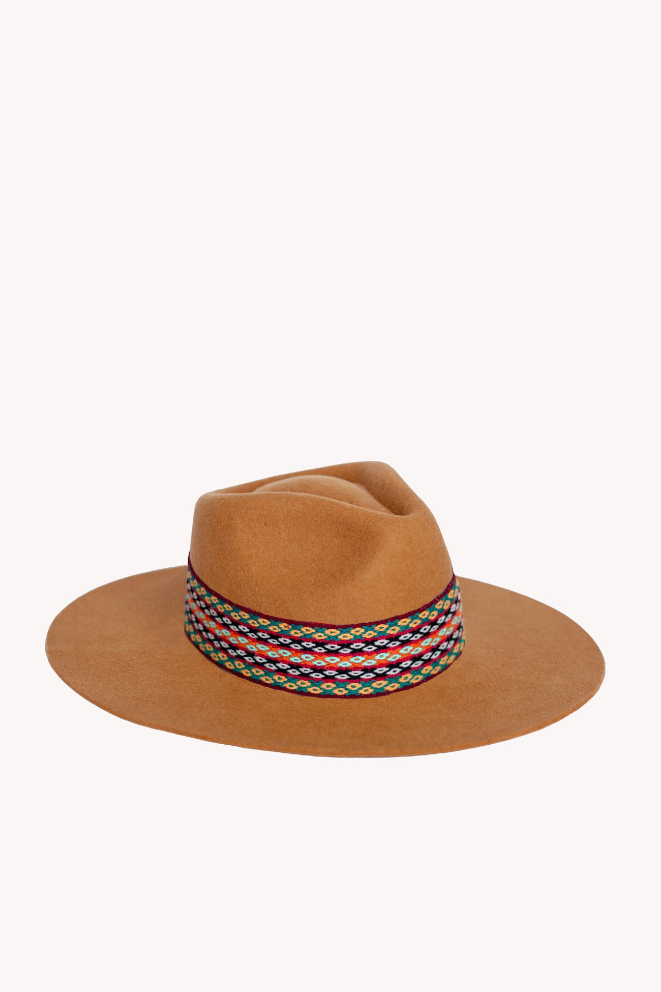 tan western style peruvian hat