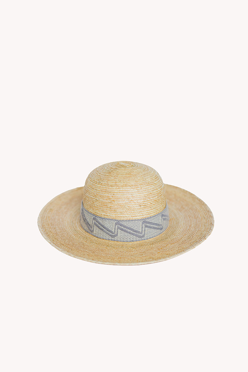 Floppy Straw Hat with Commitment Intention Band Removable Intention Hat Textile Band