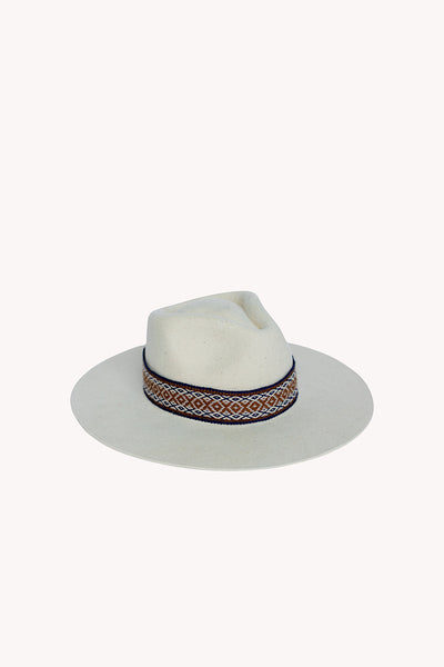White western style peruvian hat