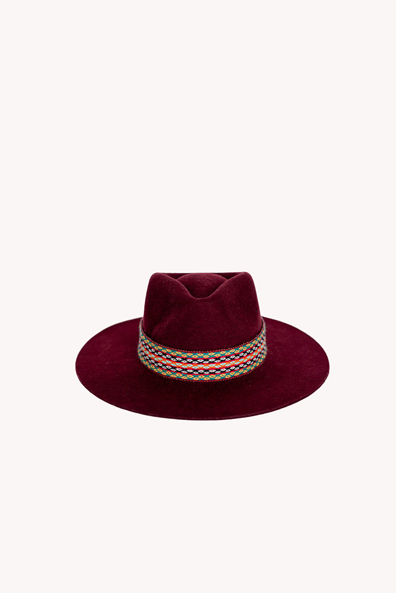 red western style Peruvian hat