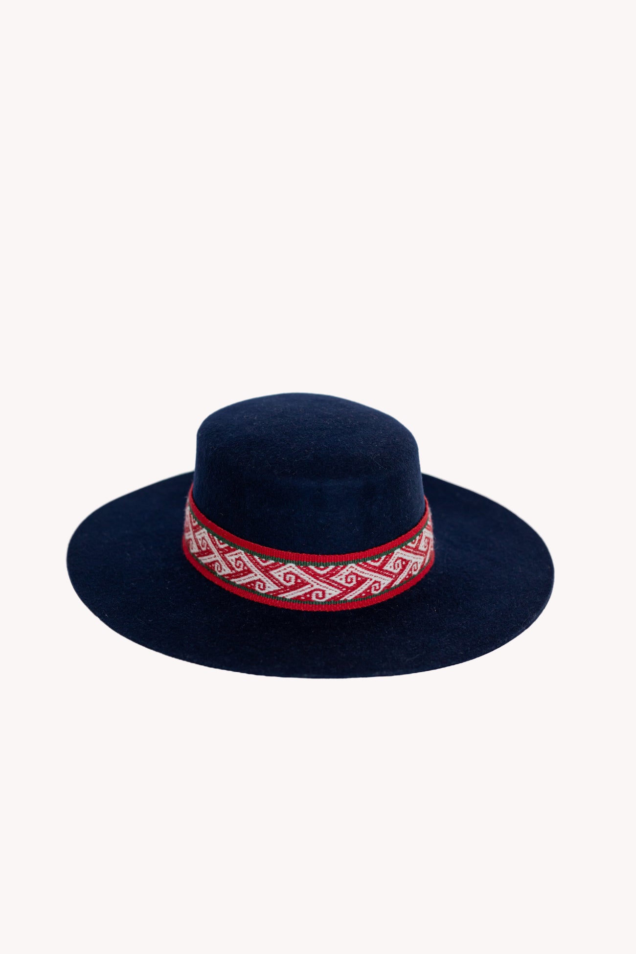 Blue Spanish style handmade hat