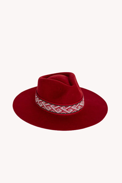 red western style festival hat