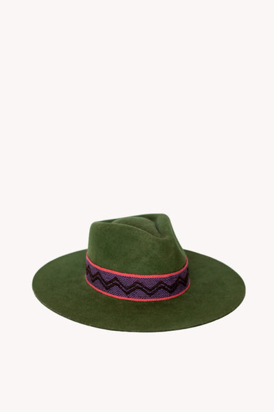 green western style cowboy hat