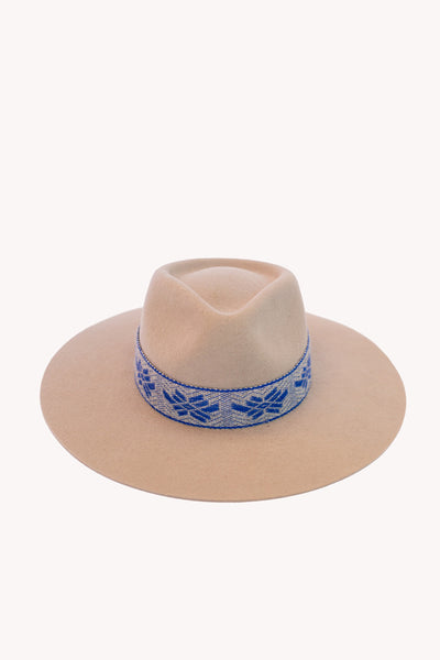 light beige western style hat