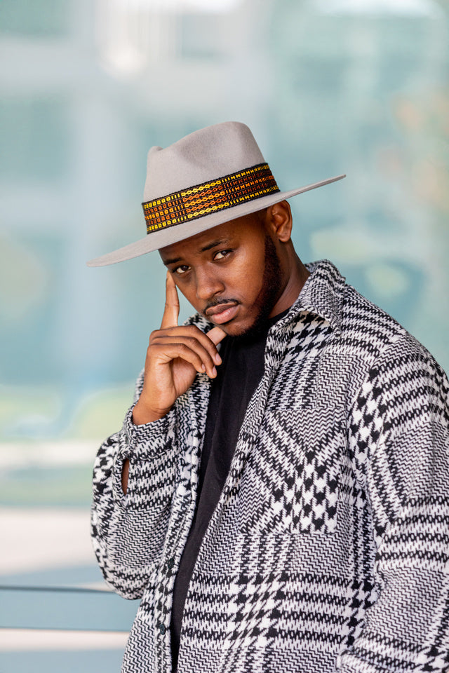 Light Grey Western Hat – Andeana Hats display picture 3