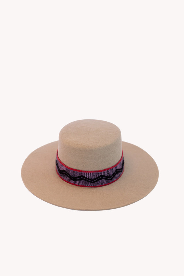 Light Beige Spanish style sustainable hat
