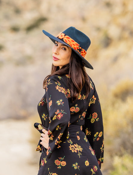 Charcoal Grey Western Hat Small (56cm)