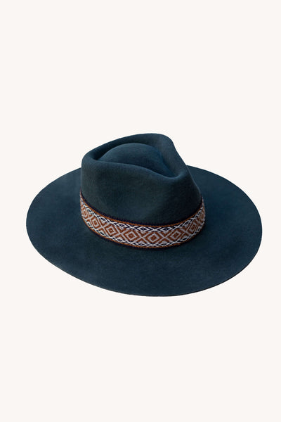 Charcoal Western Style Hat