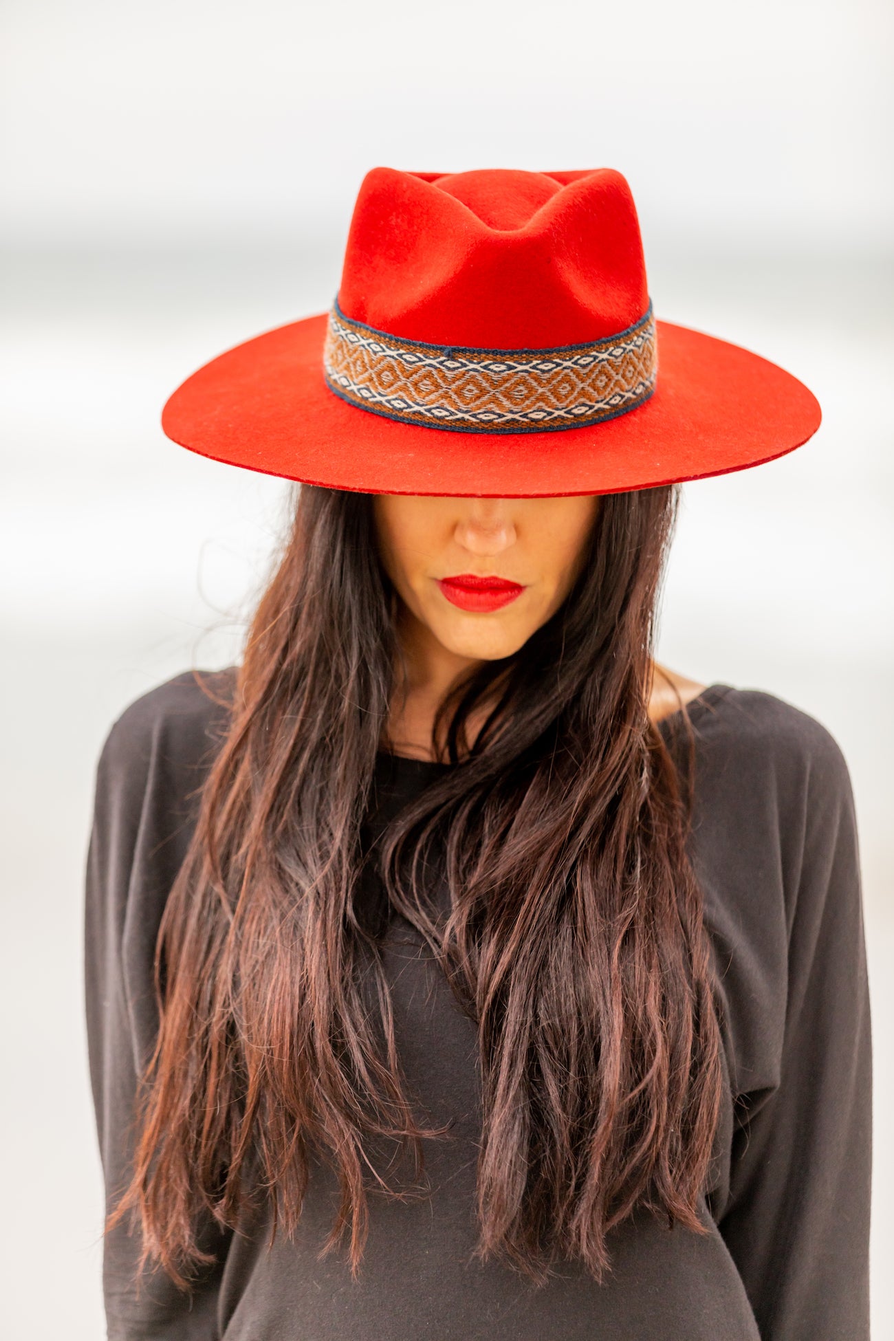 red western style cowboy hat