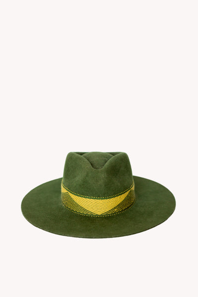 green western style hat