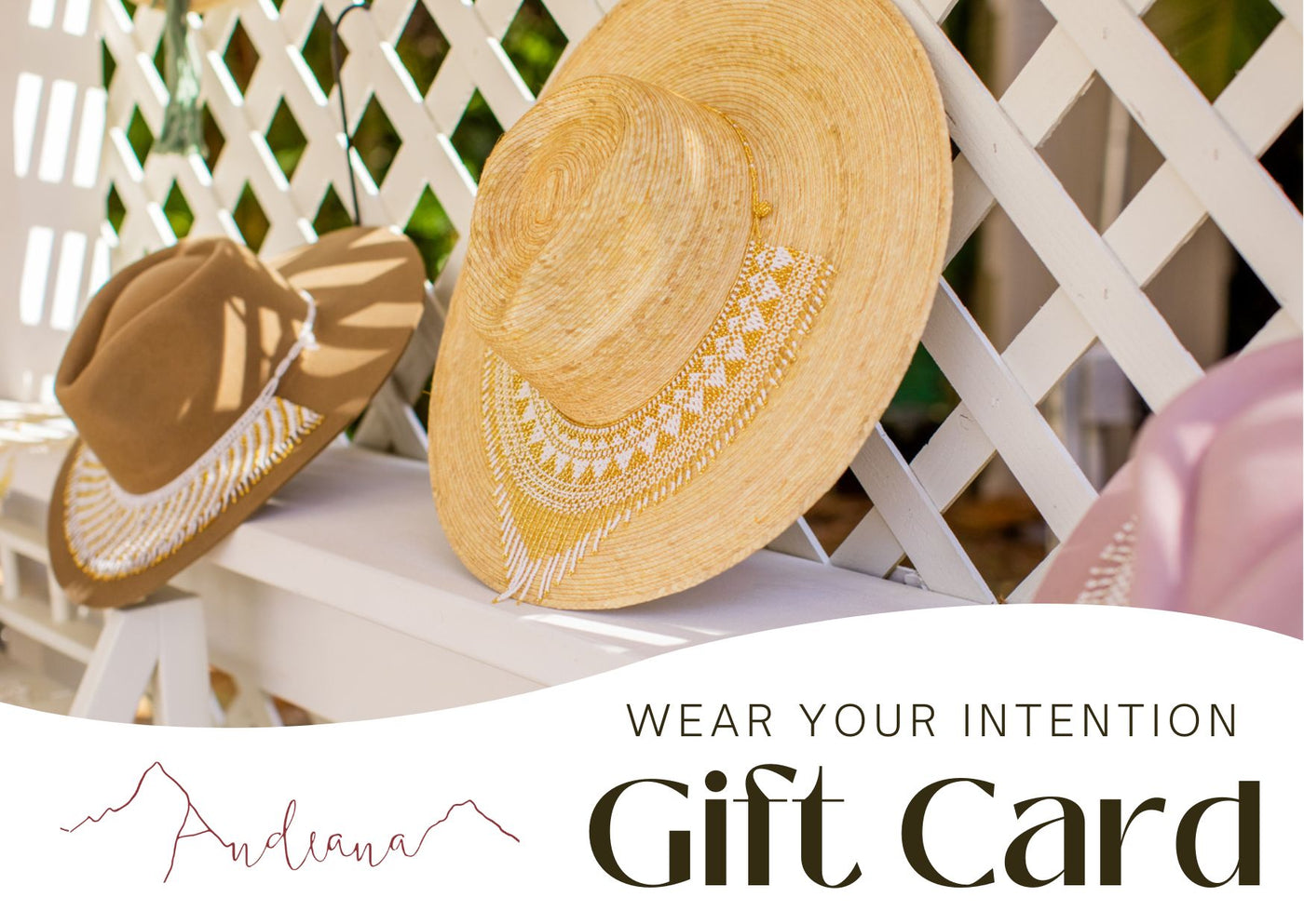 ANDEANA Hats Gift Card